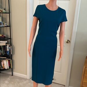 Felicity & Coco Elegant Blue Midi Dress